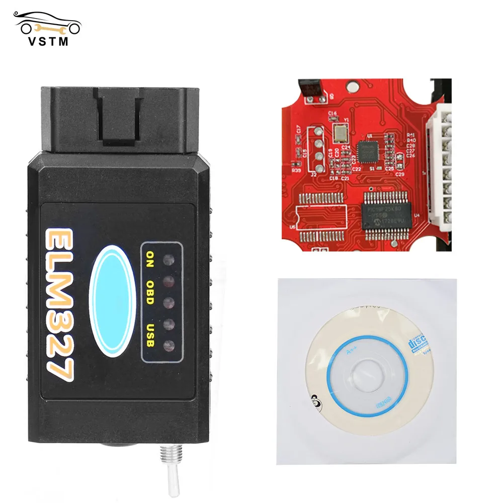 

ELM327 USB Bluetooth работает на Forscan для F-ord HS CAN /MS CAN V1.5 автомобильный OBD2 диагностический инструмент ELM327 USB PIC18F25K80 FTDI чип