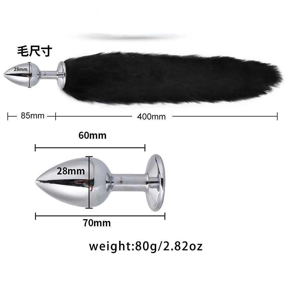 4 шт./компл. милые повязки на голову с лисьим хвостом металлическая Анальная