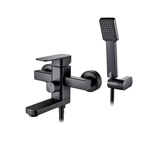 

Bathtub Faucet Hot And Cold Bath Faucet Bathroom Faucet Set Bathroom Mixer With Hand Spray Shower Head Mixer Taps L3233