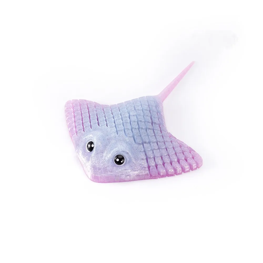 Пластиковая 3D-печатная фигурка водного животного