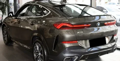 BMW G06 F96 Автомобильный задний спойлер багажника из настоящего углеродного волокна