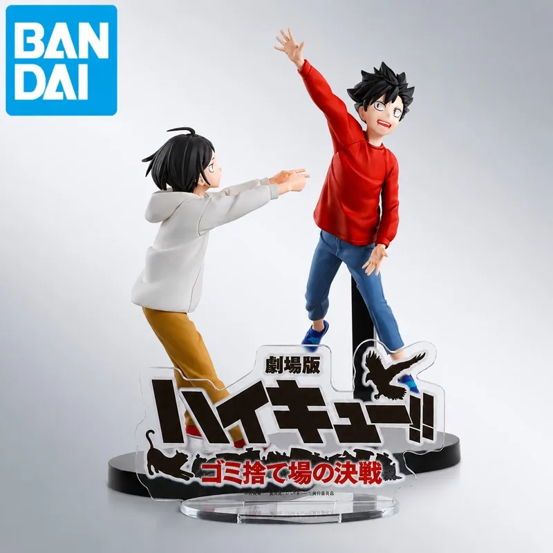 Фото В наличии: Оригинальная фигурка Bandai Spirits Haikyuu Куроо Тецуро Козуме, модель персонажа, новая в коробке, персонажи аниме. №5