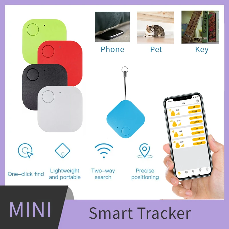Мини trackzt Bluetooth 5 0 местоположение бирка устройство против потери круглая Детская