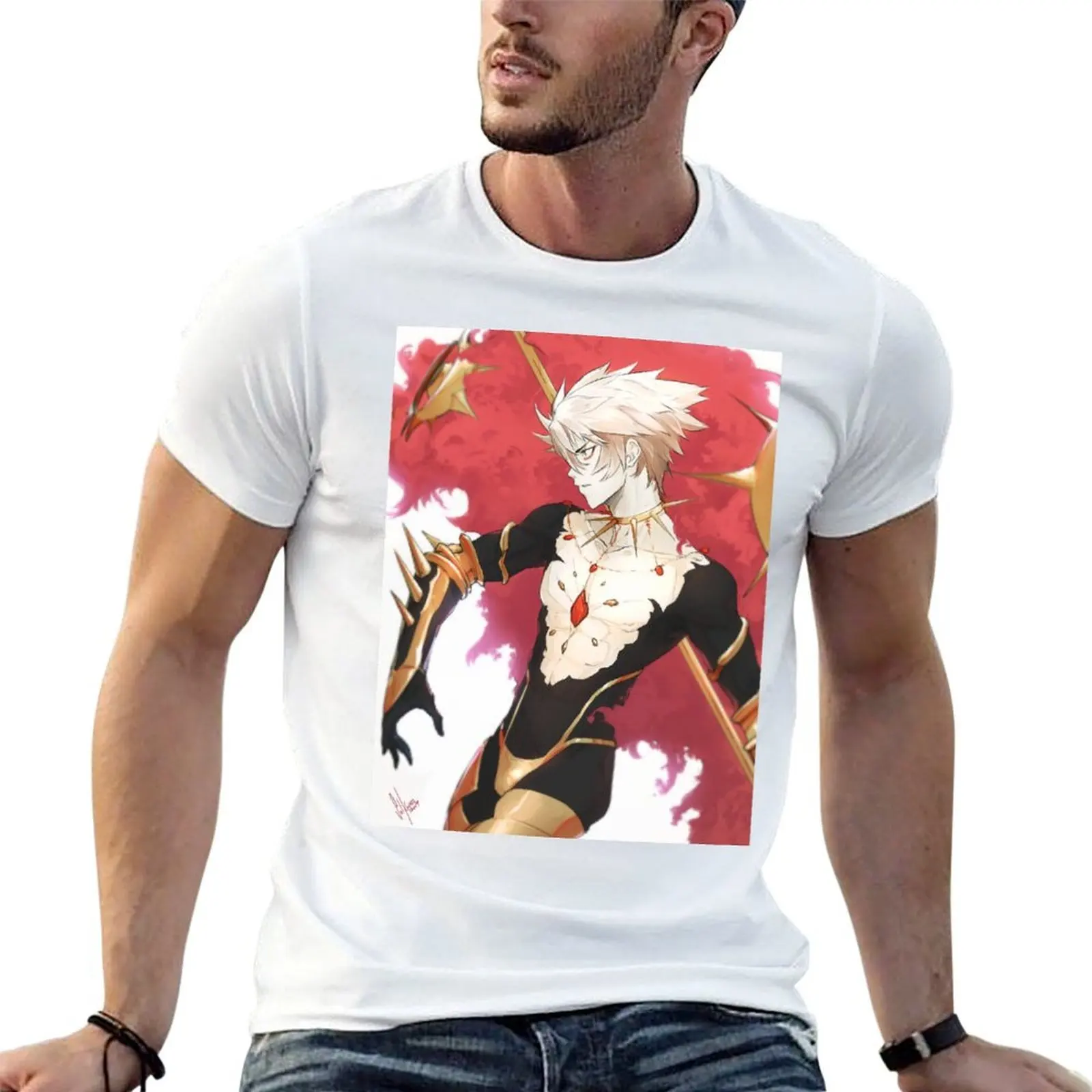 Фото Футболка FGO Karna, мужские футболки, хлопковая футболка, персонализированные футболки для мужчин, мягкая хлопковая футболка №1