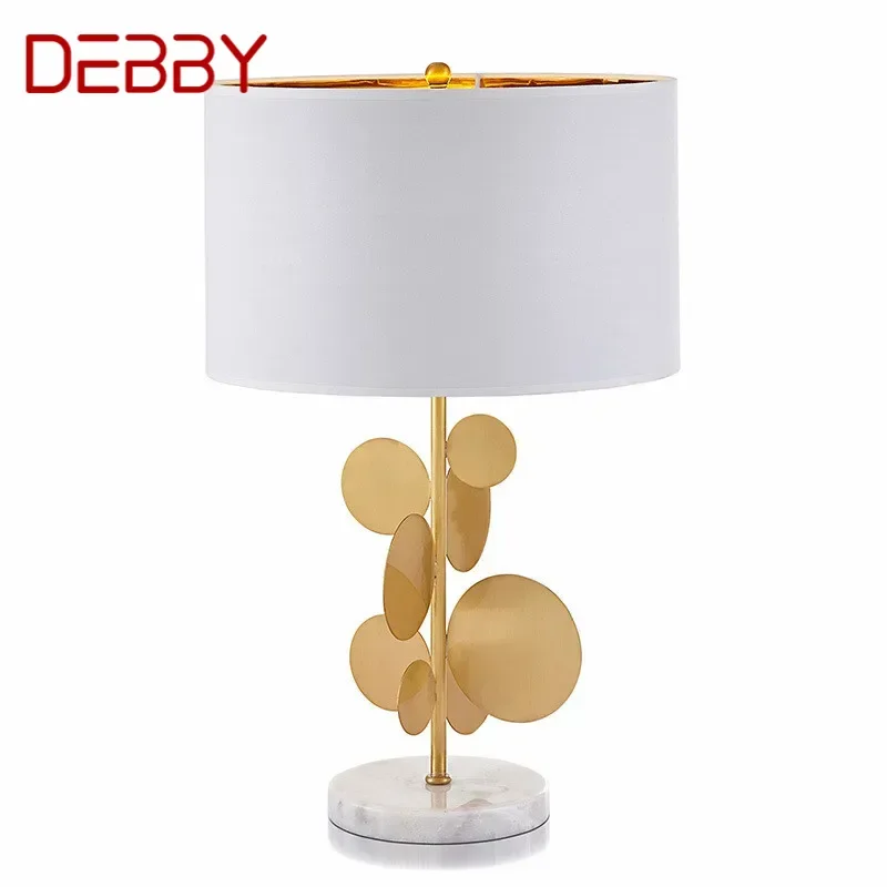 DEBBY скандинавская настольная лампа современная мода креативное золото гостиная