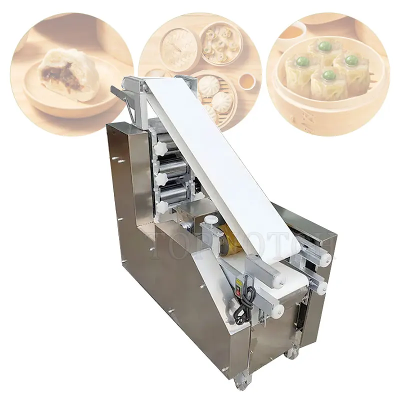 Commercial Large Cake Making Machine Fully Automatic Dumpling Curry Yun Tun Skin Molding Machine