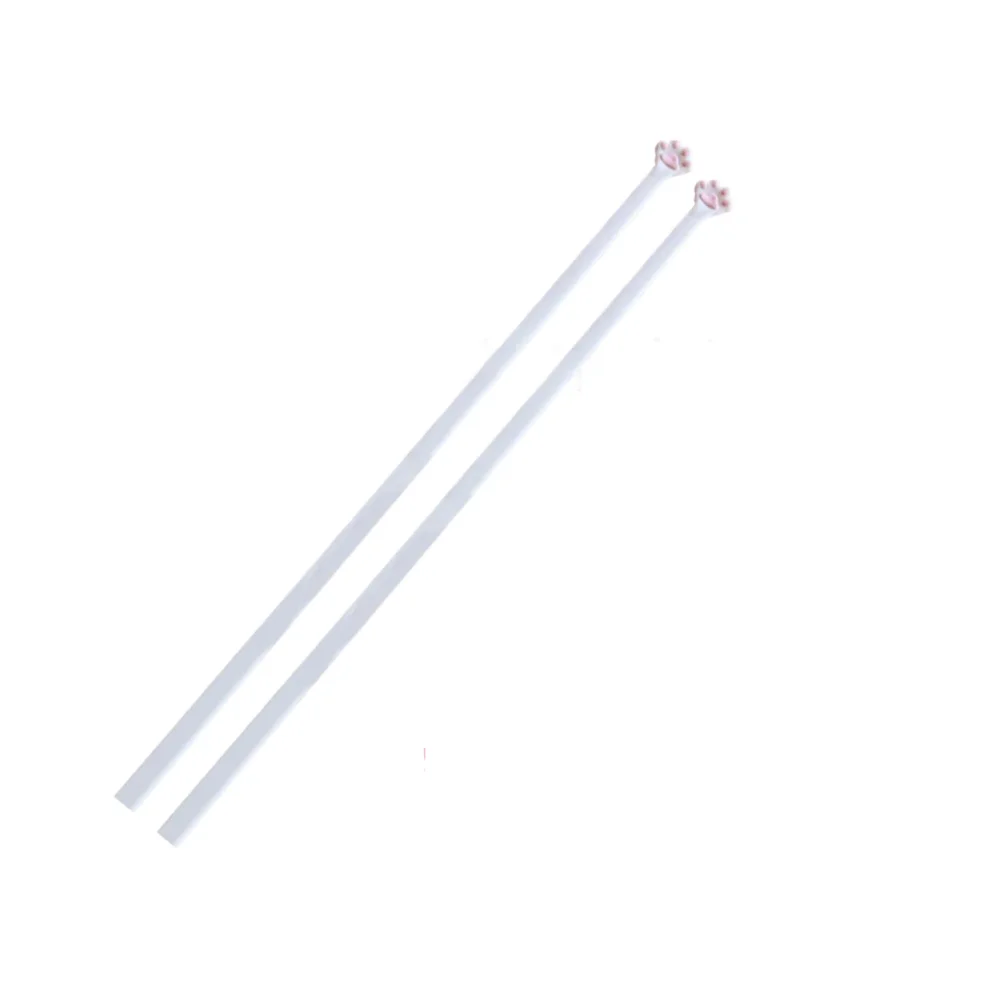 

Пластиковые палочки для еды "Кошачий розовый лап"