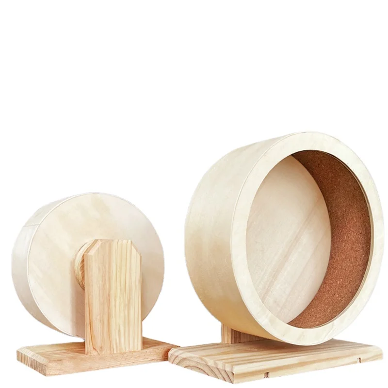 

L Size 28.5*25cm Pet Supplies Hamster Running Wheel Hamster Fitness Exercise Wheel Stand bracket Running wheel