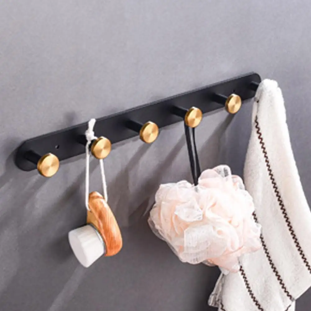 

Coat Hook Useful Waterproof Strong Load Bearing Light Luxury Hanger Hook Household Accessories Hanger Hook Wall Hook