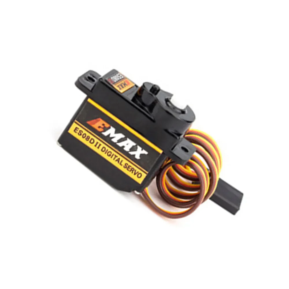 EMAX ES08D II 9g микро сервопривод пластиковая Шестерня аналоговый мини для моделей RC с