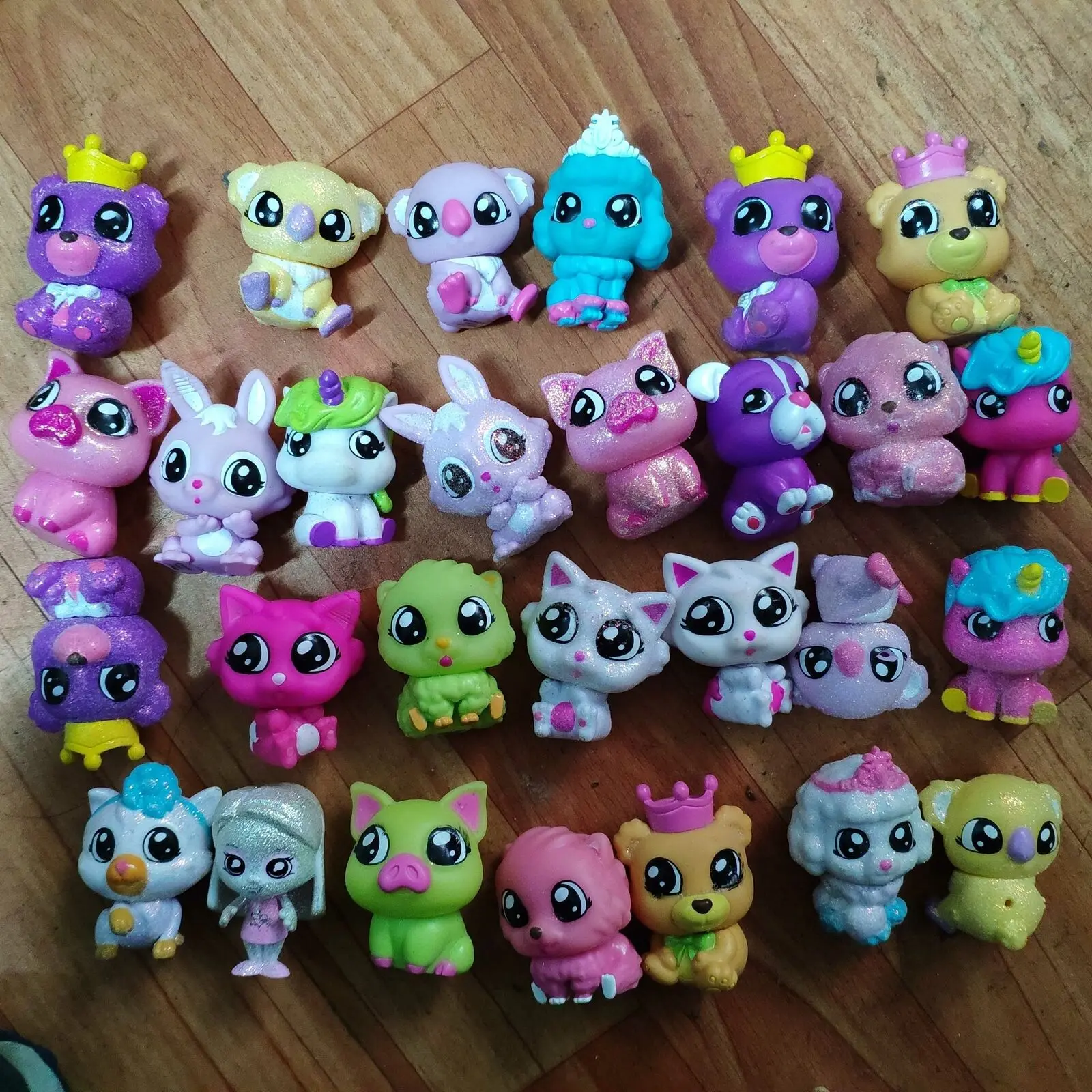 Набор из 10 шт. в случайном порядке XOXO Friends Pet Cat Dog Bunny фигурки свиньи без крыльев