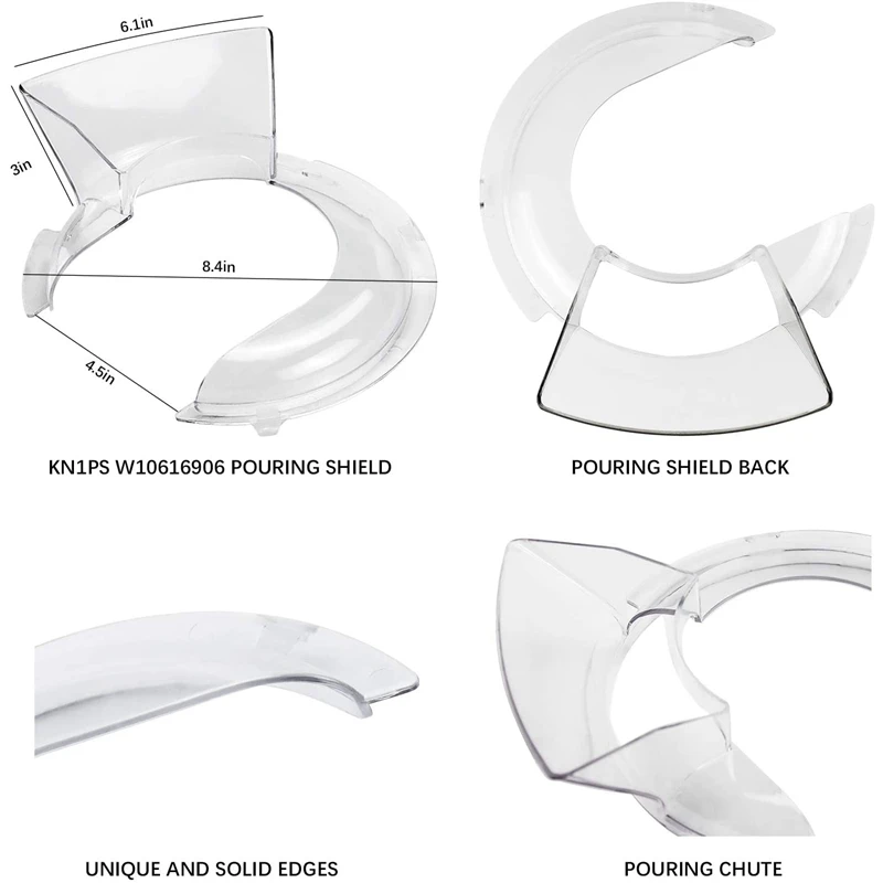 JFBL Горячая розлива щит и крючок для теста замены кухонных принадлежностей WPW10616906