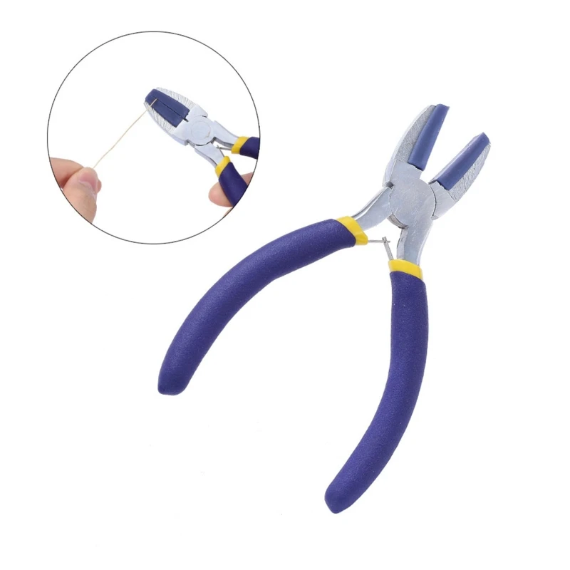 

Purple Jewelry Nose Pliers Nylon Jewelry Pliers Jewelry Making Tools for Beading Looping Shaping Wire for Jewelry Making