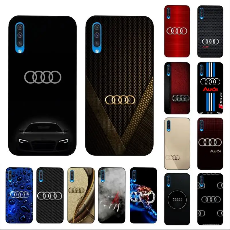 

Luxury A-Audi RS Sport Car Phone Case for Samsung A51 01 50 71 21S 70 10 31 40 30 20E 11 A7 2018