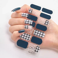 three sorts 0f nail stickers full cover nail stickers novidades nail strips self adhesive nail sticker nails sticker designer
