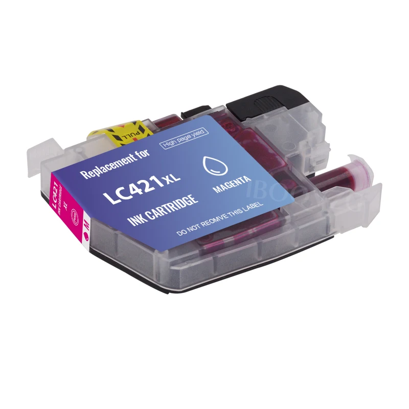 Фото IBOQVZG большой емкости LC421 LC-421 XL картридж, совместимый с принтером Brother DCP-J1050DW DCP-J1140DW J1800DW MFC-J1010DW №4