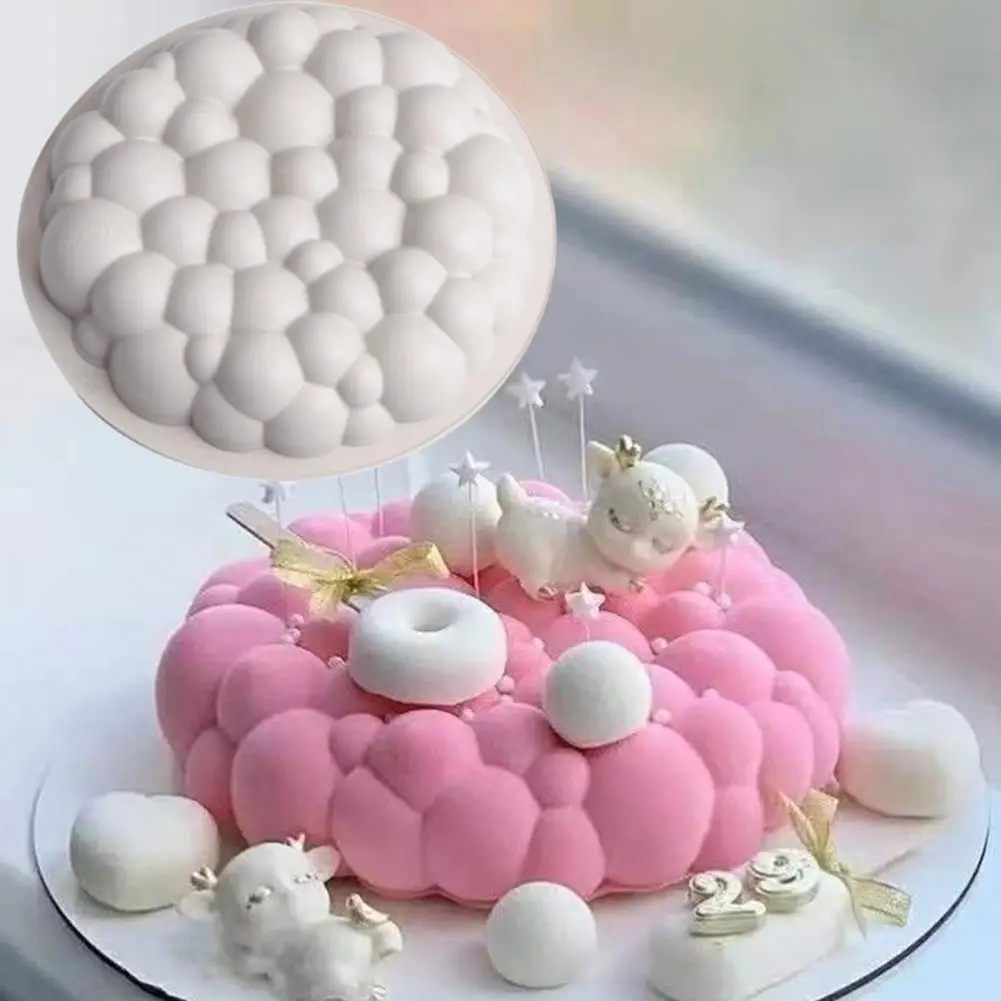 

Cake Mold Utility Non-stick Silicone Muffin Fondant Mold Round Baking Mold