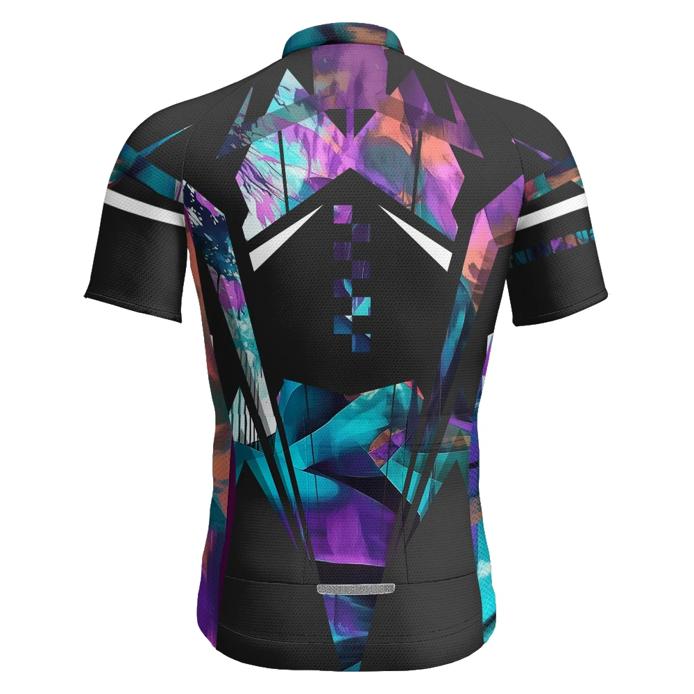 Цветной граффити тренд Велоспорт печать Apple сетка ткань быстросохнущая