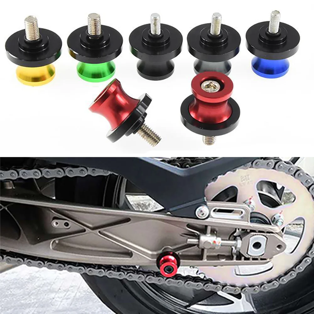 

For Kawasaki VERSYS 650 NINJA 400R 650 ZX6RR ZX-6R ZX-10R Z650 Z800 Z900 Z1000 Z1000SX Swingarm Spools Slider Stand Bobbins 8mm