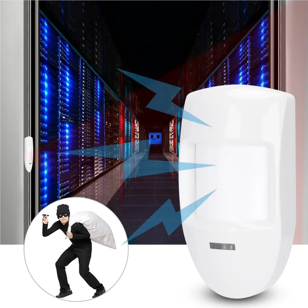 

Indoor Wired Connection Relay Sensor Smart Motions Security Device Alarms Systems Infrared Office Warehouse Factory
