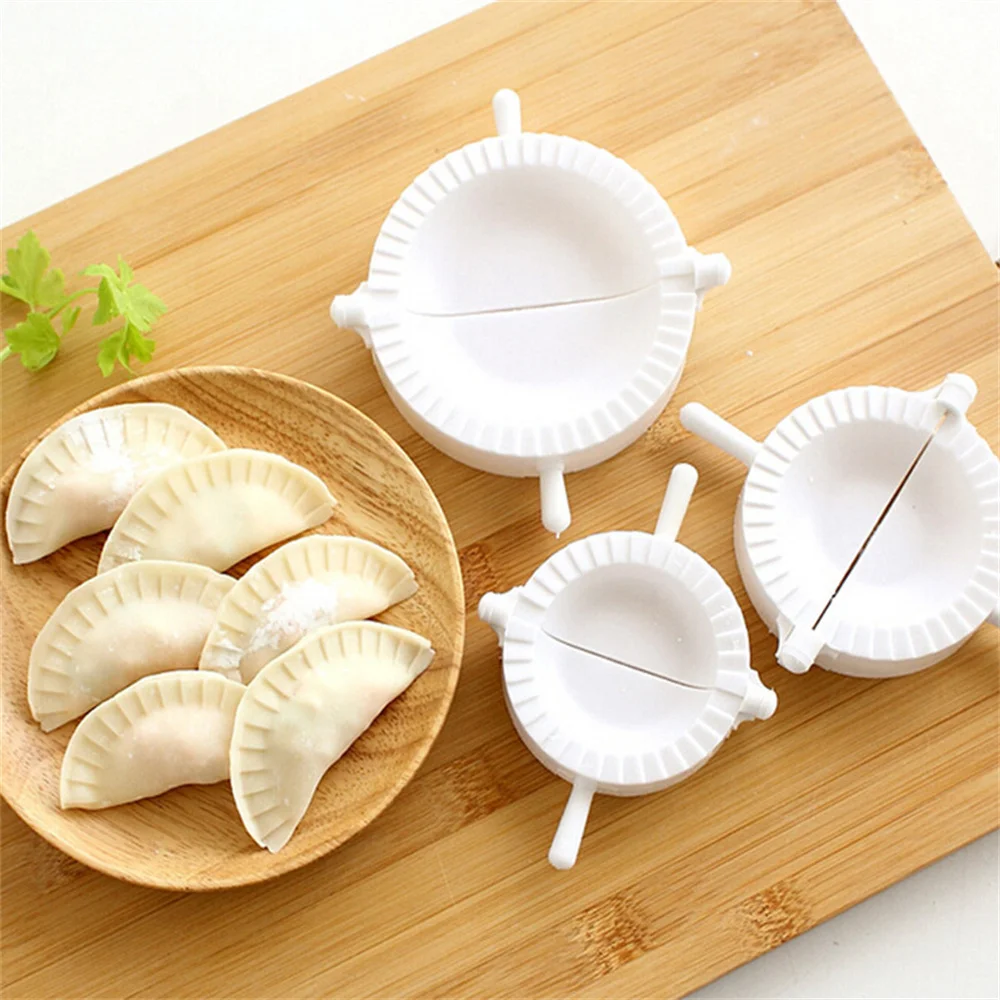 

7/8/10cm Dumpling Mold Dough Press Portable Dumpling Maker Machine Ravioli Pastry Pie Tool DIY Chinese Jiaozi Gadgets