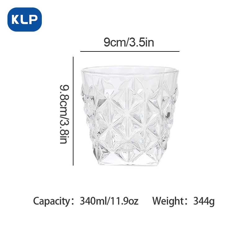Хрустальный Бокал Для Виски В Европейском Стиле KLP Домашний Креативный Вина