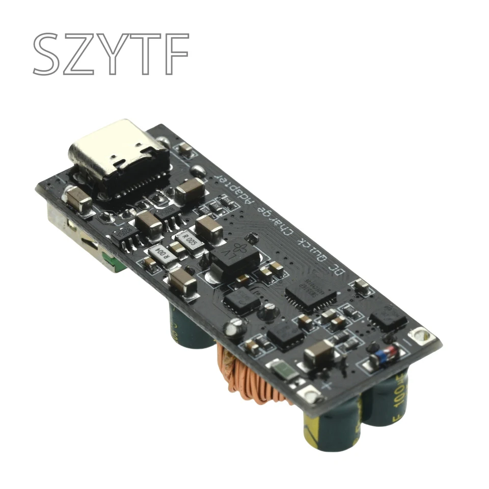QC4.0 QC3.0 USB Type-C адаптер для быстрой зарядки мобильного телефона 6-35 В понижающий