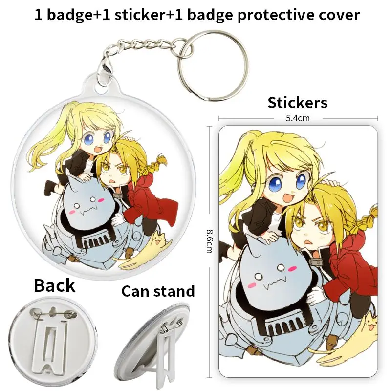 Винори Рокбелл аниме персонаж игры мягкая кнопка значок брошь якорь