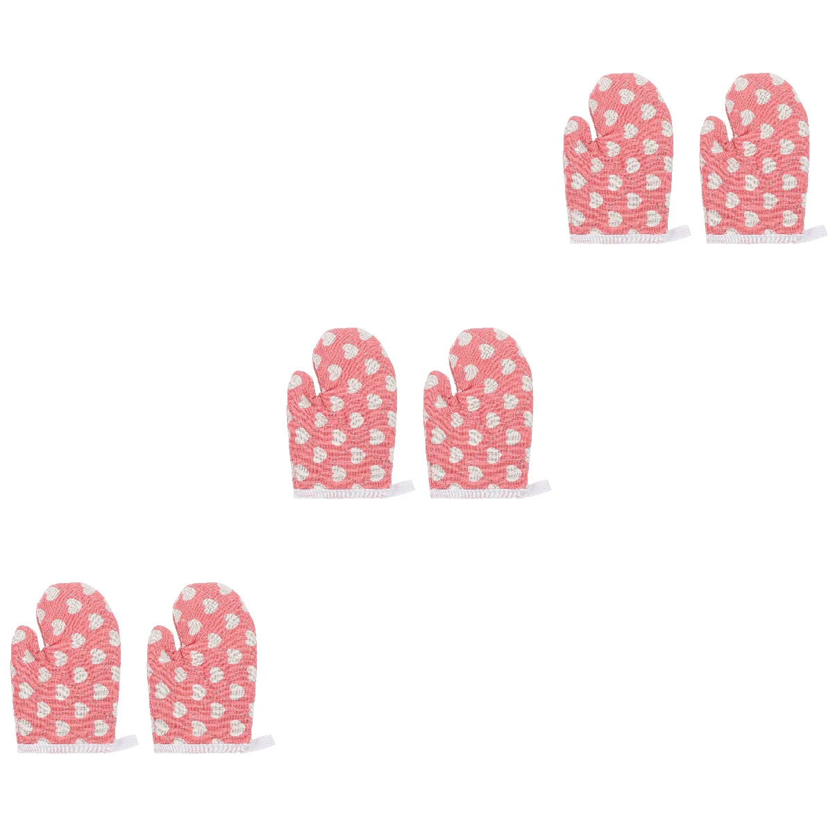 

Mitts Oven Gloves Kids Heat Mittens Kitchen Cooking Resistant Bbq Pot Barbecue Hot Holders Children Double Resistan Grilling
