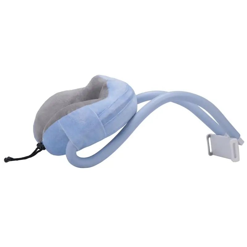 

Phone Neck Pillow Holder Phone Holder For Plane Travel Adjustable Cell Phone Stand With 360 Flexible Tablet Arm Pillow For Neck
