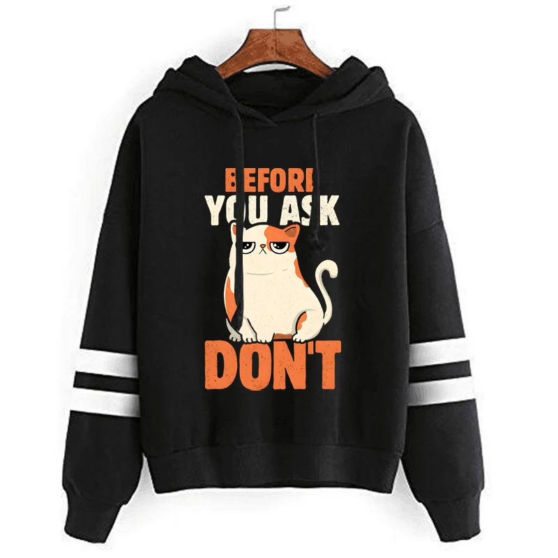 

Женская толстовка в стиле Харадзюку, черная толстовка с капюшоном в стиле оверсайз