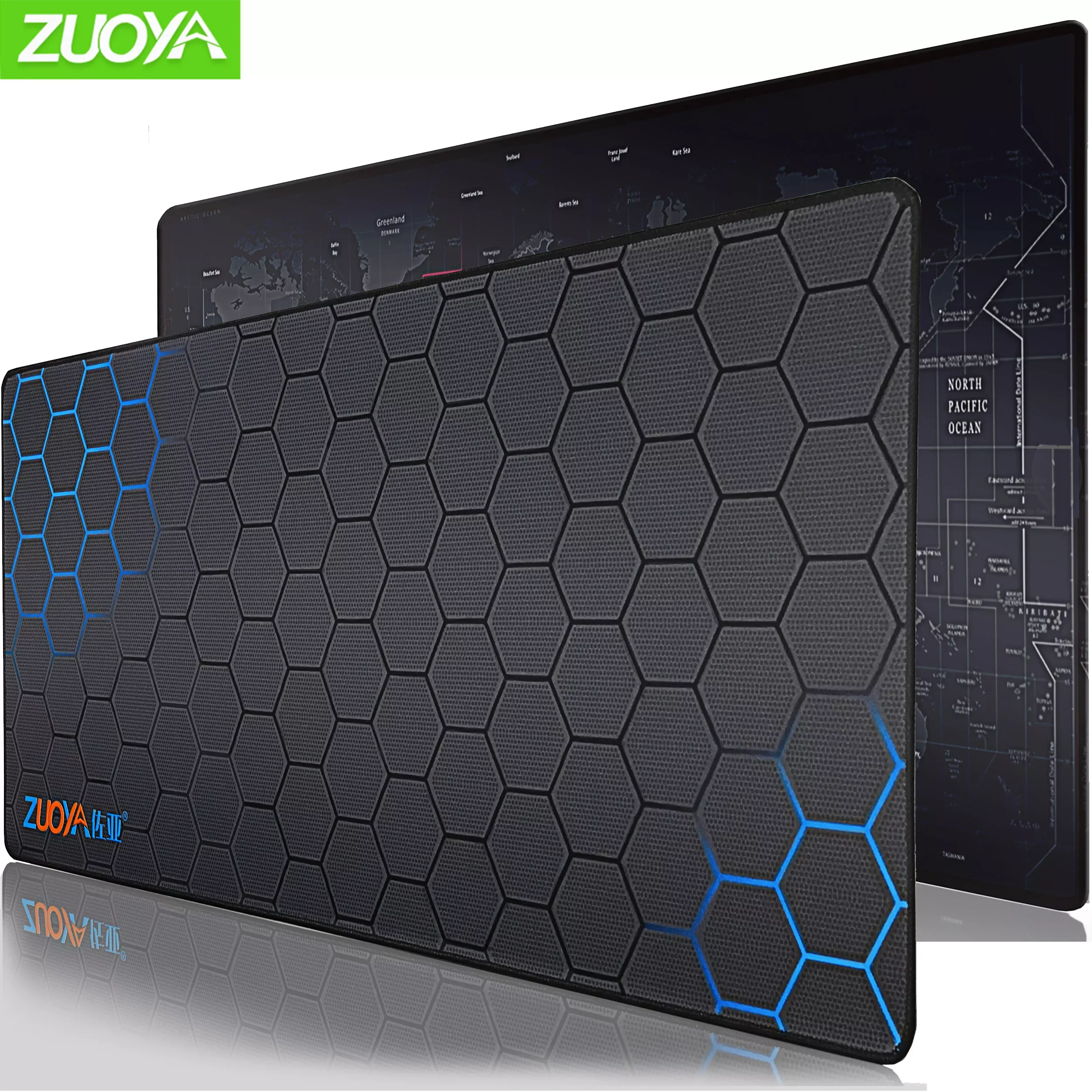 

Super size Extra Large Mousepad Anti-slip Gaming Mouse Mat with Locking Edge Natural Rubber Mouse Pad for game gamer CS