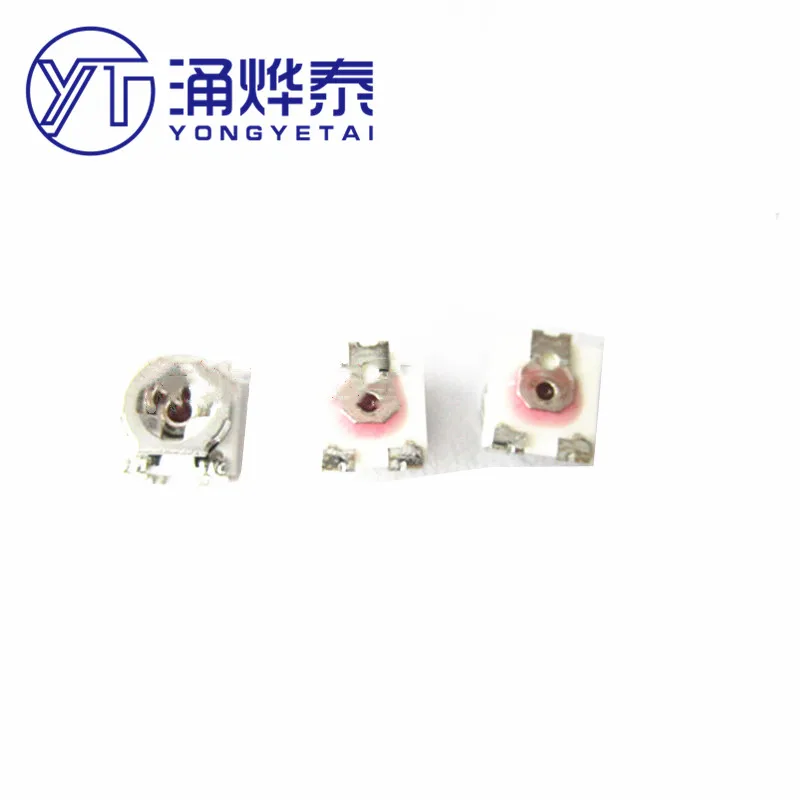 YYT 10 шт. SMD регулируемый резистор 3*3 мм потенциометр точной настройки 3X3 1K 5K 10K 20K 30K