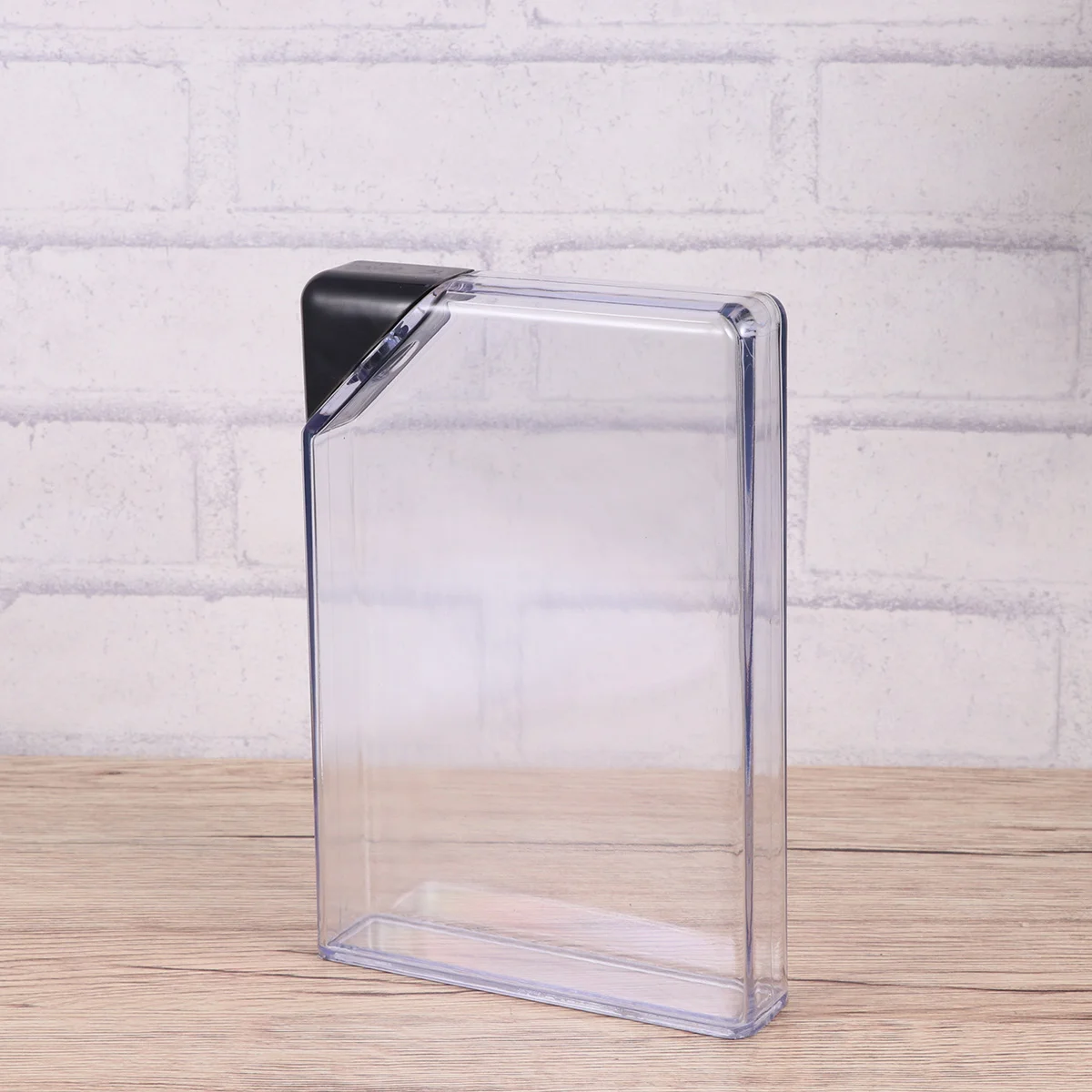 

Water Bottle 450Ml Flat A5 Travel Bottles Activity Bike Vase Hiking Camping Outside Cups Drinking Gallon Outdoorwith Glass