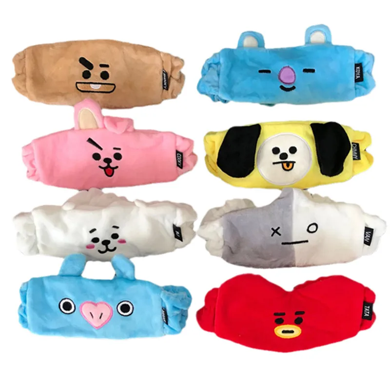 

Kawaii Bt21 Anime Peripheral Cartoon Cute Love Pony Plush Hair Band Hair Band for Girlfriend Gift Birthday Present