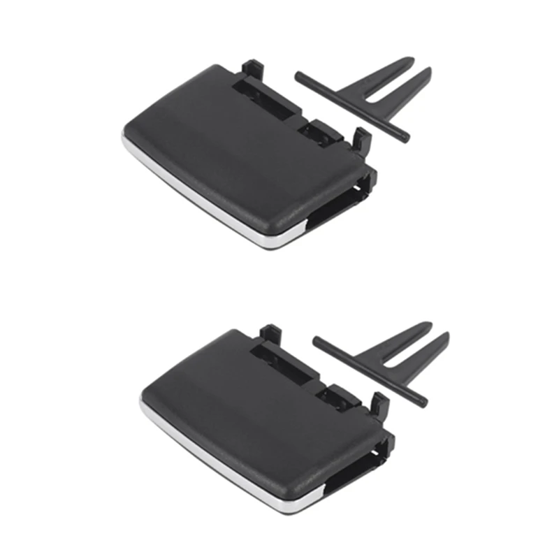 

2 PCS A/C Air Vent Outlet Tab Clip Repair Kit Black ABS+ PC For Mercedes-Benz W204 C180 C200 C260