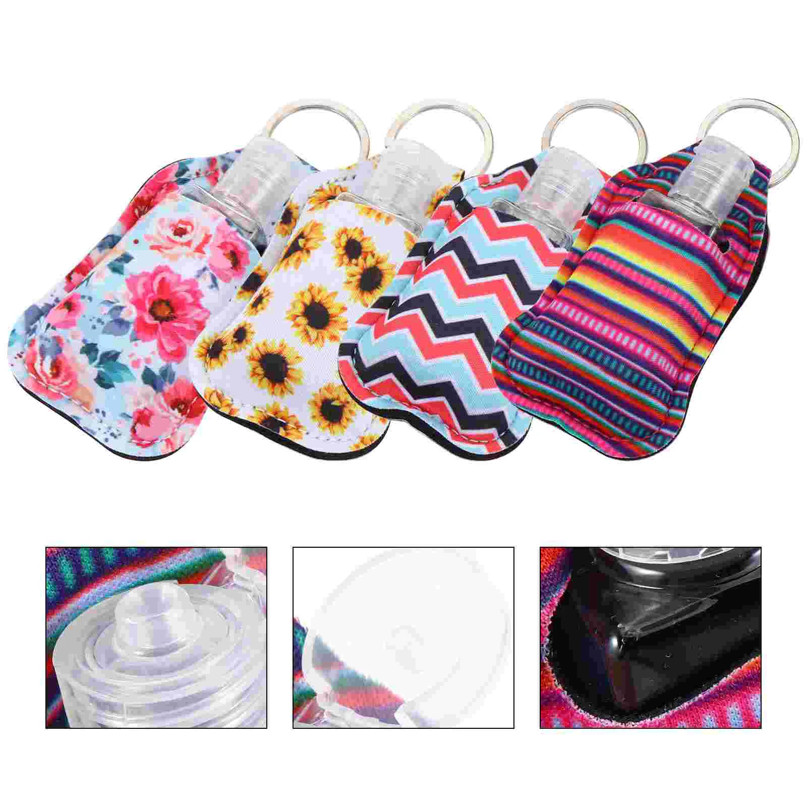 

16 шт., многоразовые портативные бутылки для ключей