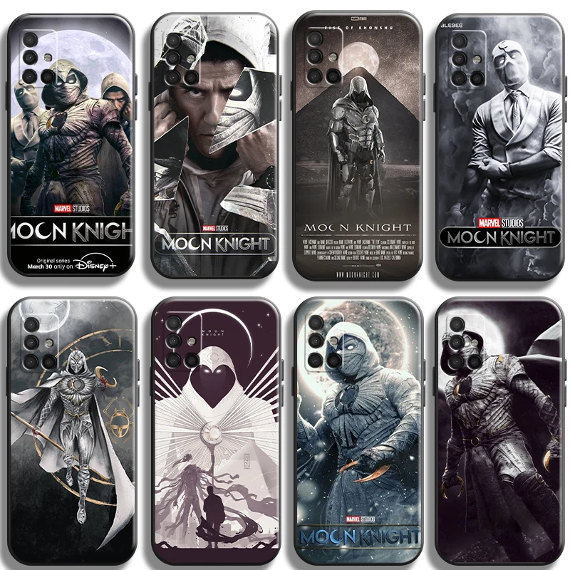 

Marvel Moon Knight Phone Cases For Samsung S20 FE S20 S8 Plus S9 Plus S10 S10E S10 Lite M11 M12 S21 Ultra Coque Smartphone Soft