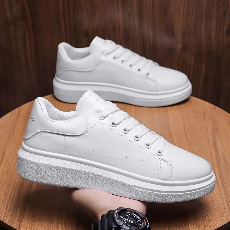 Men's Shoes New 2023 Fashion Sneakers Nafei MaiKun Men Shoes Classic 4 Seasons Small White Shoes Men's Low Top Casual Shoes