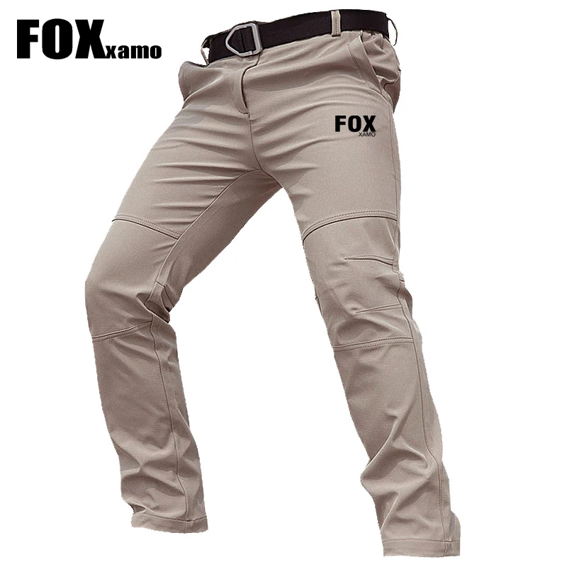 

FOXxamo Cycling Men's Tactical Pants Breathable Outdoor Army Military Long Trouser Male Waterproof Quick Dry Hiking Cargo Pants
