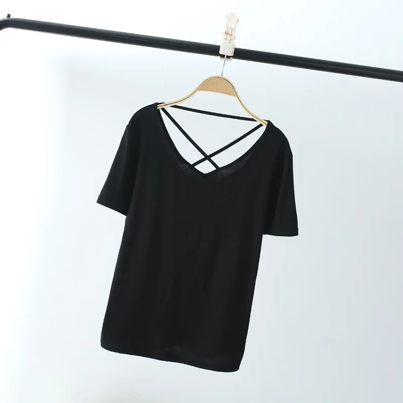 

Fashion T-shirt Women 2021 Autumn camisa feminina Cotton Female T Shirts GRAY22
