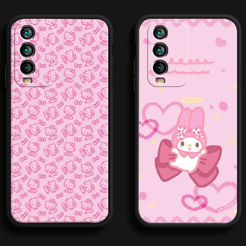 

Hello Kitty 2022 Cute Phone Cases For Xiaomi Redmi 7 7A 9 9A 9T 8A 8 2021 7 8 Pro Note 8 9 Note 9T Coque Funda Soft TPU