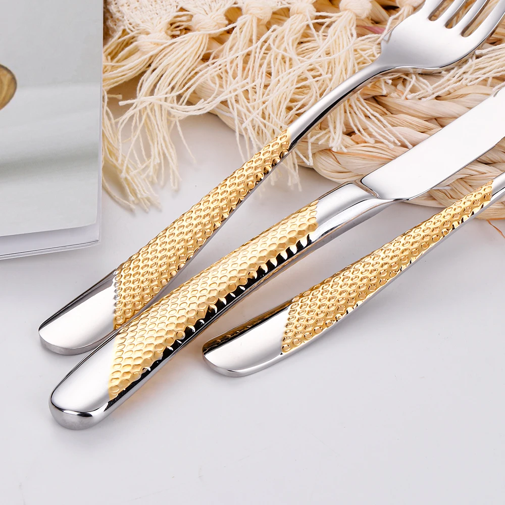 Высококачественная искусственная столовая посуда из нержавеющей стали