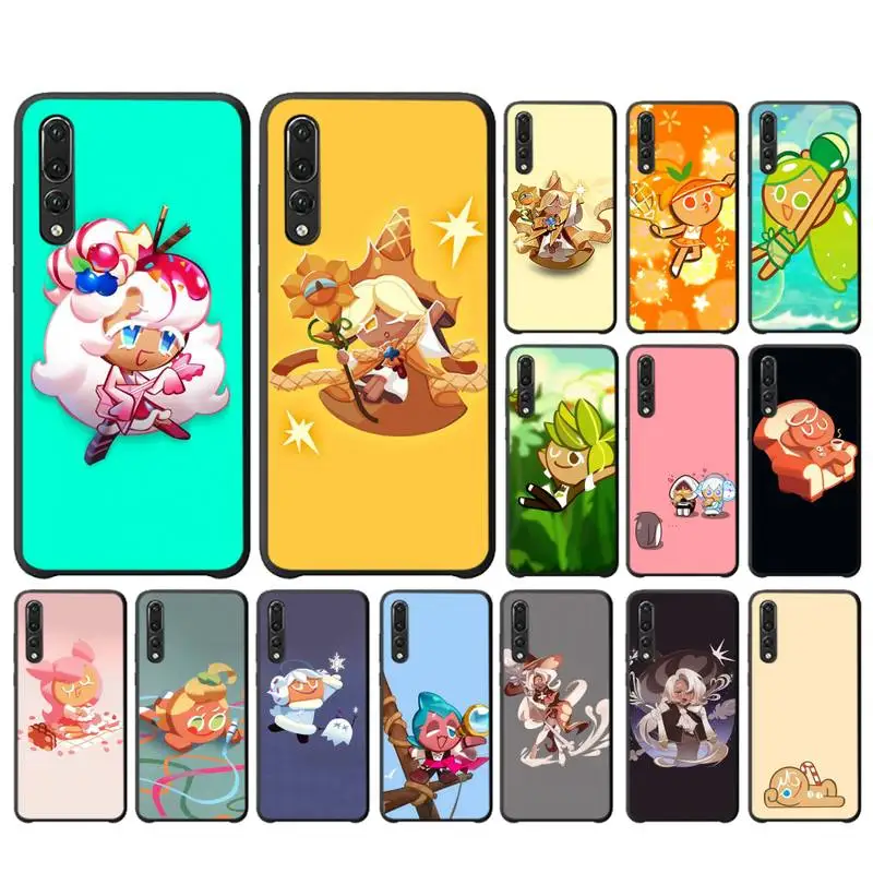 

Cookie Run Series Game Phone Case For Huawei Y6 2018 Y7prime2019 funda Case for Y8p Y9 2019 Capa