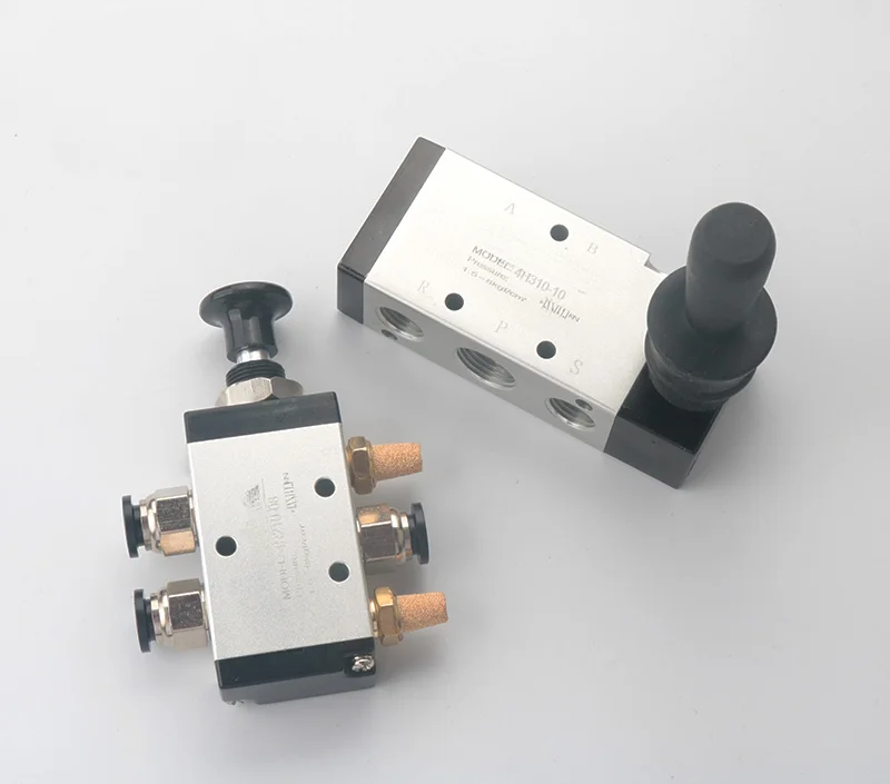 Пневматический переключатель ручные клапаны 4h210-08 ручной гаечный ключ клапан