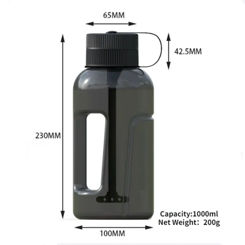 Акриловый кальян 1000 мл искусственная кожа с крышкой встроенный фильтр