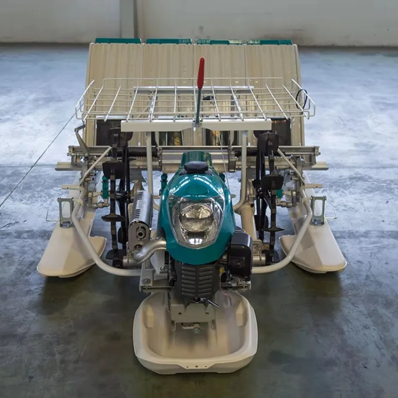 Фото Недорогая автоматическая 6-рядная машина для пересадки риса Wubota, сеялка и пересадочная машина, самоходная 6-рядная пересадочная машина. №5