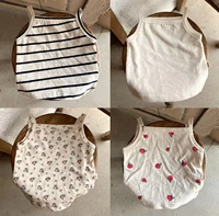 infant childrens clothing simple camisole summer thin breathable soft sleeveless undershirt