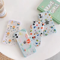 disney the little mermaid princess ariel mickey minnie phone case for iphone 11 12 13 pro max x xs xr 7 8 plus se 2020 cover