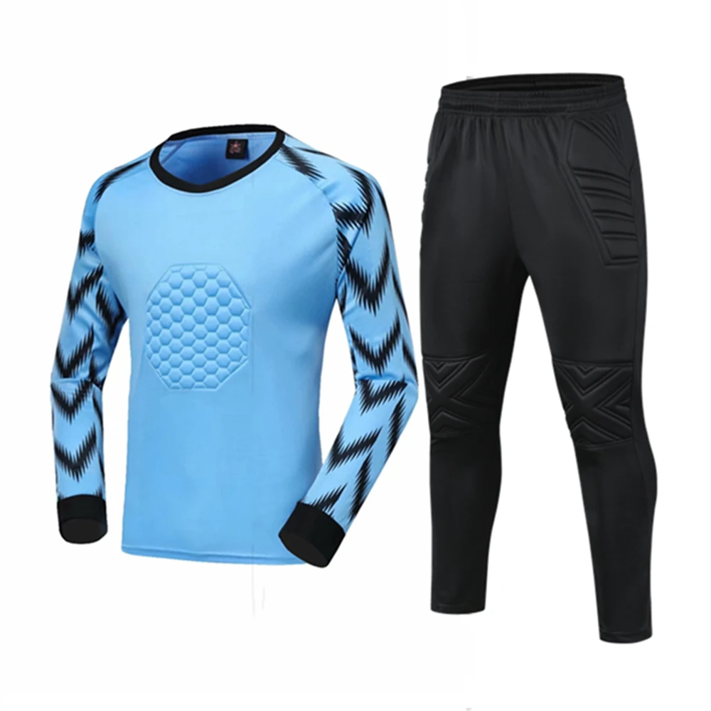 Детский и взрослый Профессиональный вратарь Футбольная майка для детей мужчин